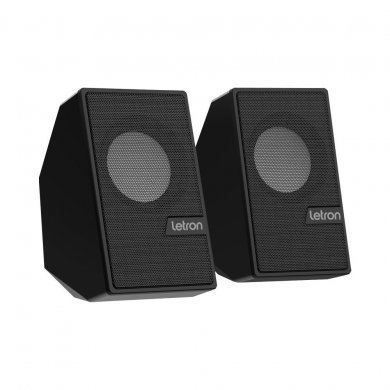 Letron Caixa de Som Estereo Cyber 6W P2 3.5mm