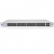 Switch Ubiquiti 48 portas 750W 24V POE Gigabit 2 Portas SFP+ 2 Portas SFP P/ RACK