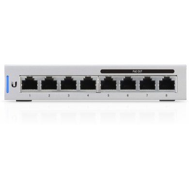 US-8-60W-BR Ubiquiti Switch 8 Portas POE 60W Gigabit