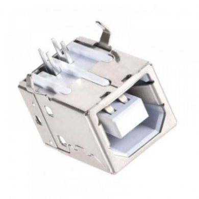 USB-BF-90 Conector USB 2.0 tipo B PTH 90º