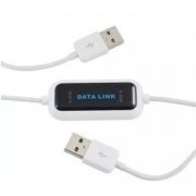Cabo USB Bridged para Transferência de Dados transfere dados entre 2 computadores através da USB 2.0 ou 3.0 (até 1Gbps)