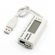 Teste de Porta USB e Medidor de Consumo - Mede voltagem da porta USB e consumo de dispositivos conectados a el