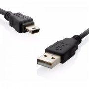 Cabo USB A Macho para Mini USB 30cm 