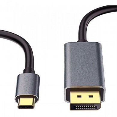 USBC-DISPLAYPORT Cabo USB-C 3.1 Para Displayport 4k 60hz 1.8M