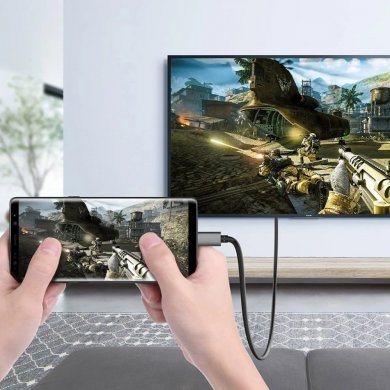 Cabo USB-C 3.1 Para Displayport 4k 60hz 1.8M