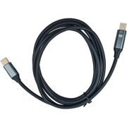 Cabo USB-C 3.1 para Mini Display Port 4K Thunderbolt 1.8m 60Hz, compatível com versões anteriores de 1080p