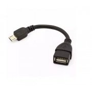 Cabo Micro Usb Otg para USB Femea Ideal para Smartphones e Tablets