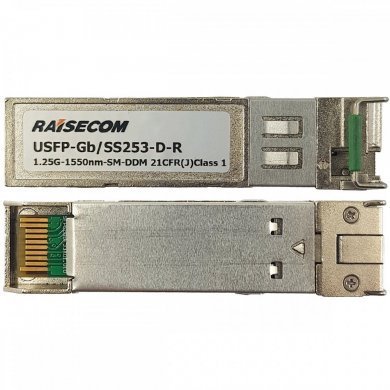 USFP-GB/SS253-D-R Raisecom Transceiver SFP 1.25Gb SM 15Km 1550nm DDM