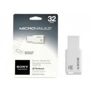 Pen Drive SONY 32GB Microvault Branco 