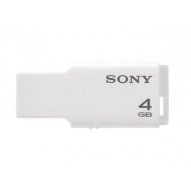 USM4GM/WCQ Pen Drive SONY 4GB Microvault Branco