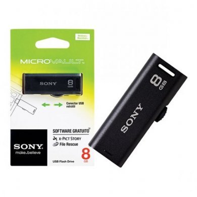 USM8GRA/BB Pen Drive SONY MicroVault 8GB
