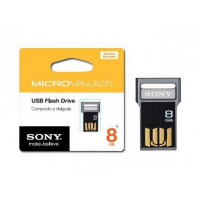 USM8GV/8G Pen Drive Sony Microvault 8GB USB 2.0