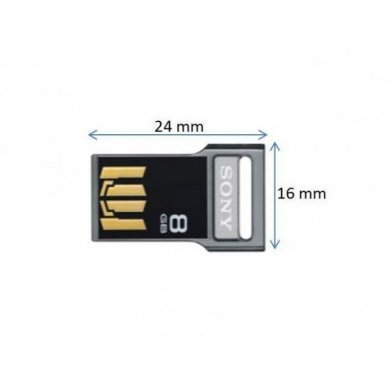 Pen Drive Sony Microvault 8GB USB 2.0