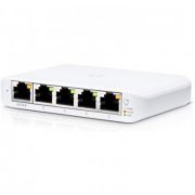 UBIQUITI Switch Mini Flex 5portas Gbic POE 25W 