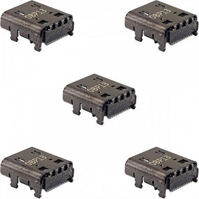 Conector USB-C RCP 24 SMD Kit 5x