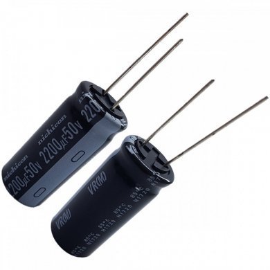 Capacitor eletrolitico Nichicon 2200uF 50V 85C
