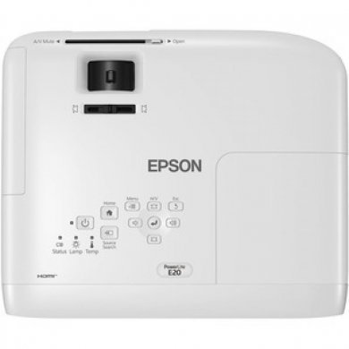 V11H981020 Epson projetor Powerlite E20+ 3LCD 3400 LUMENS
