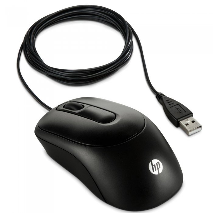 V1S46AA HP Mouse Optico X900 1000dpi USB Com Fio