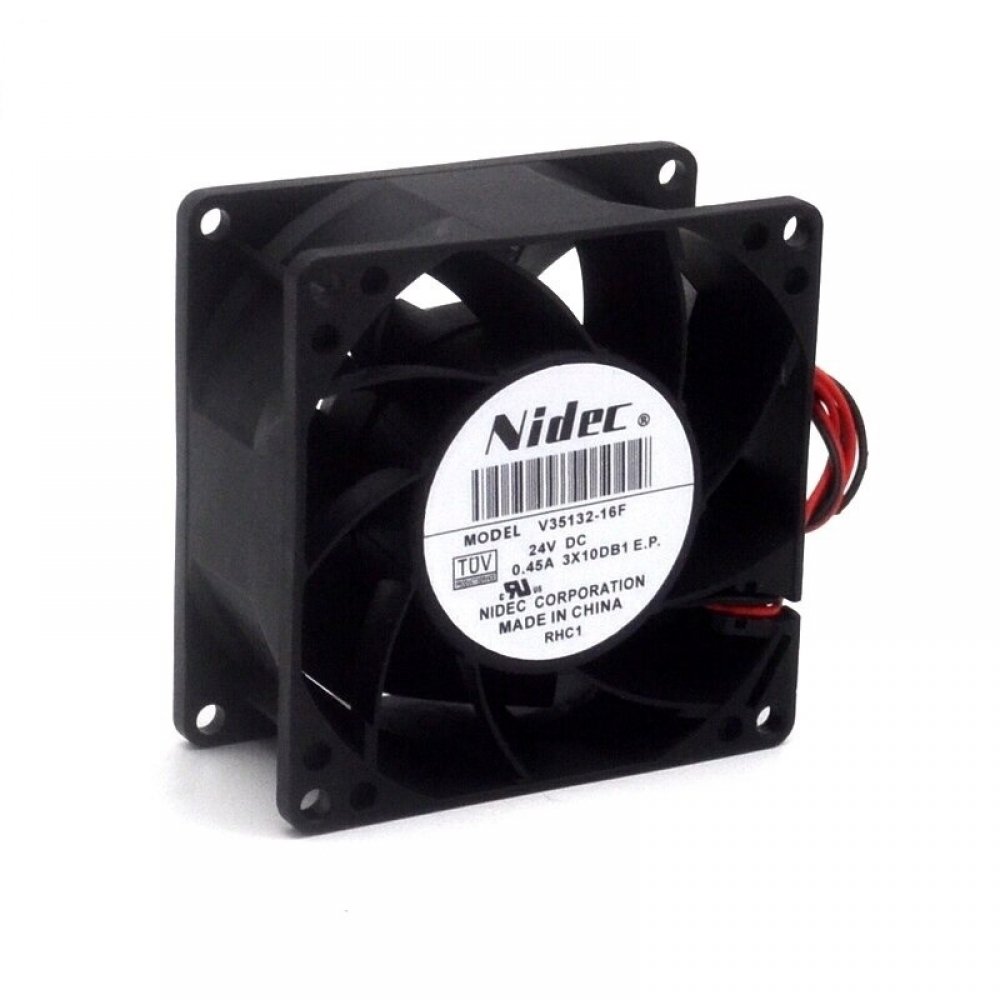 Quạt NIDEC V35132-16F, 24VDC, 80x80x38mm - Quạt hút Công nghiệp - Đèn LED Chiếu sáng Quạt NIDEC V35132-16F, 24VDC, 80x80x38mm - Quạt hút Công nghiệp - Đèn LED Chiếu sáng