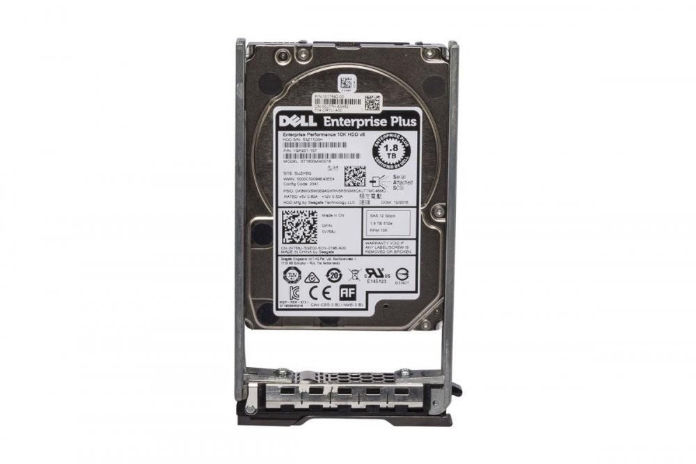 ドール❶ Dell 1.8TB 10K RPM 6Gbps SAS Hard Drive – 2.5