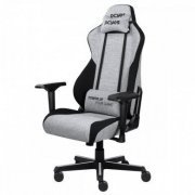 PCYES cadeira gamer Mad Racer V8 turbo 180Kg Cinza e preto