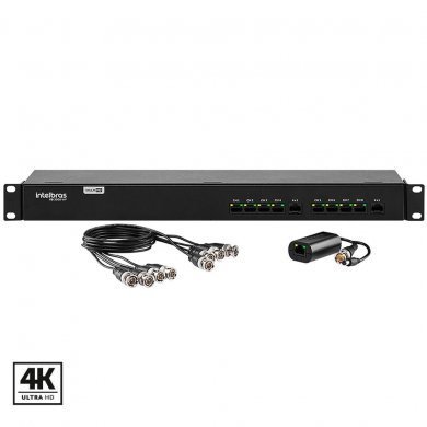 VB3008WP Intelbras Power Balun 4K Multi HD 8 Canais