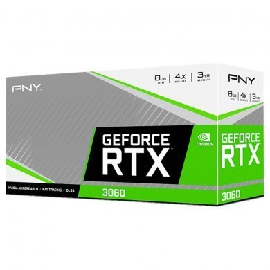 PNY Placa de Video RTX 3060 8GB GDDR6 128bits