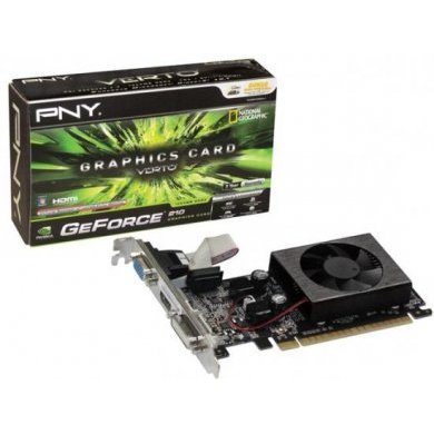 VCGG2101D3XPB Placa de Video PNY NVIDIA GeForce 210