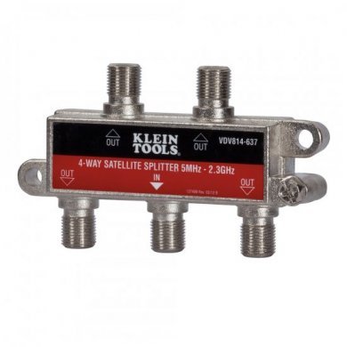 VDV814-637 Klein Tools Divisor Digital e Satélite 4 vias