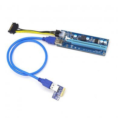 VER006C Cabo Riser Pci X Mini Pci E 60cm U34 Ver006c
