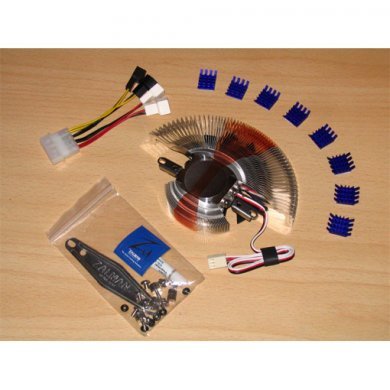 VF700-ALCu Cooler Zalman VF-700-ALCu Aluminum para Placas de Vídeo (Rolamen
