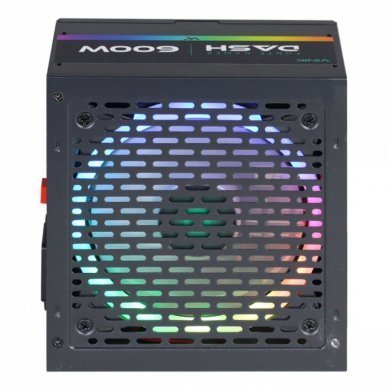 VFG600WPR Vinik Fonte ATX Gamer Dash 600W Fan LED RGB