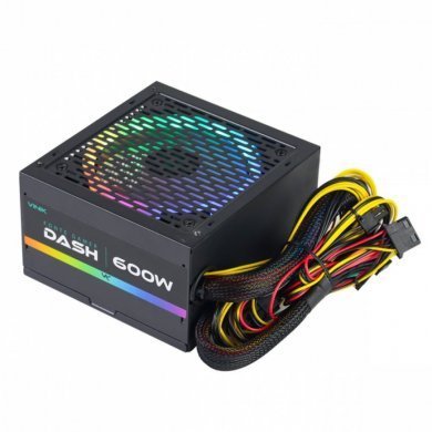 VFG600WPR Vinik Fonte ATX Gamer Dash 600W Fan LED RGB