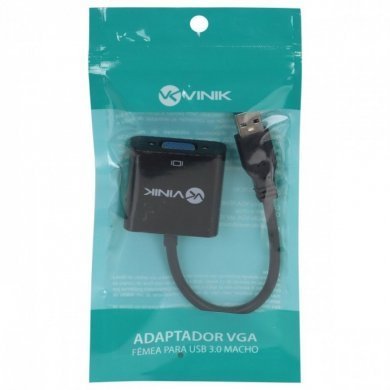 VGAFUSBM Vinik Conversor USB 3.0 para VGA Full HD