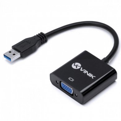 VGAFUSBM Vinik Conversor USB 3.0 para VGA Full HD