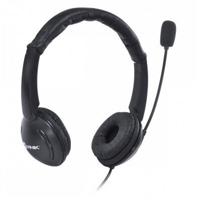 VK390 Vinik Headset Corp Duo USB microfone omnidirecional