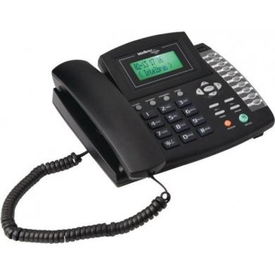 VOIPER Telefone IP VOIPER Intelbras Bivolt com Display Iluminado, Viva-v