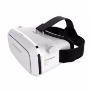 VR SHINECON Oculos 3D de Realidade Virtual Branco para Smartphones