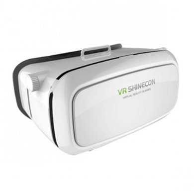 VR-SHINECON-BC VR SHINECON Oculos 3D de Realidade Virtual Branco