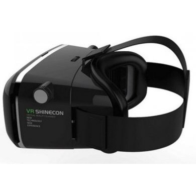 VR-SHINECON-PT VR SHINECON Oculos 3D de Realidade Virtual Preto