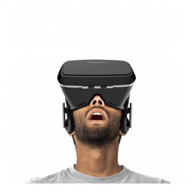 VR-SHINECON-PT VR SHINECON Oculos 3D de Realidade Virtual Preto