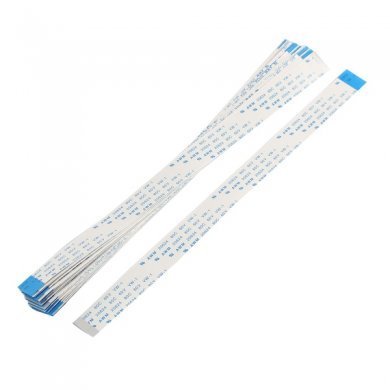 VW-1-AWM-20624 Cabo Flat 10 vias Pith 0.5mm 20cm