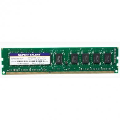 W1333EB8GH Super Talent Memoria 8GB DDR3 ECC Unbuffered