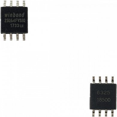W25Q64FVSIQ CI de Bios 25Q64FVSIQ 3.3V 64Mbit SOIC8 SMD