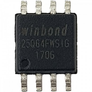 W25Q64FWSIG CI de bios 25Q64FWSIG 1.8V 64MBIT SOIC8 (Kit 2x)