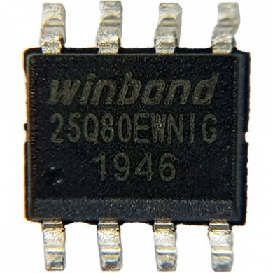 CI de BIOS 25Q80EWNIG 8M-bit 1.8V SPI SOIC8 SMD