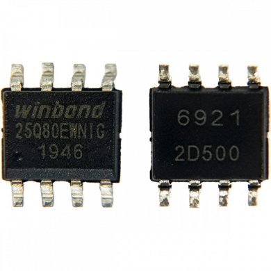 CI de BIOS 25Q80EWNIG 8M-bit 1.8V SPI SOIC8 SMD