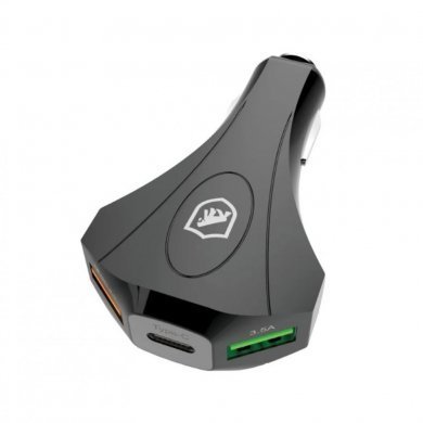 W2GKZ7HJ5 Gorila Shield Carregador Triplo Turbo Tank USB-C