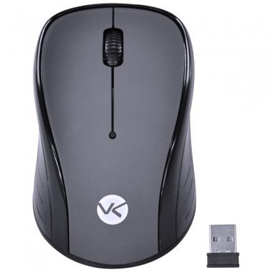 W600 Vinik Mouse Wireless W600 Preto com Cinza