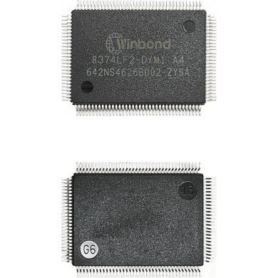 W8374LF2-D/MI CI KBC Winbond QFP128